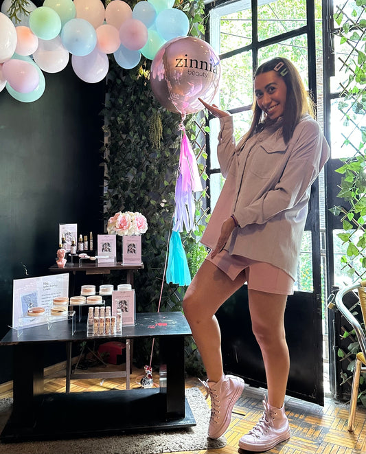 La historia de Zinnia Beauty 🌸