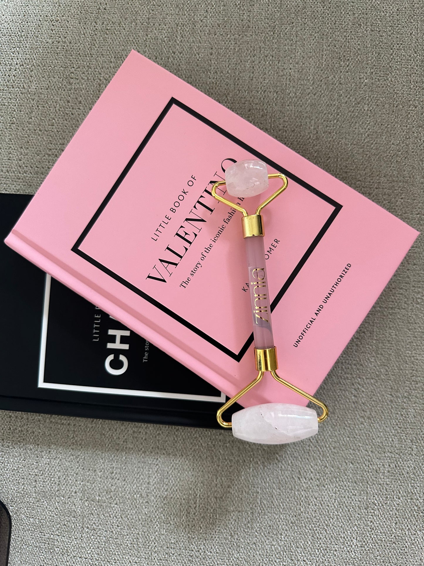 Pink cuarzo roller