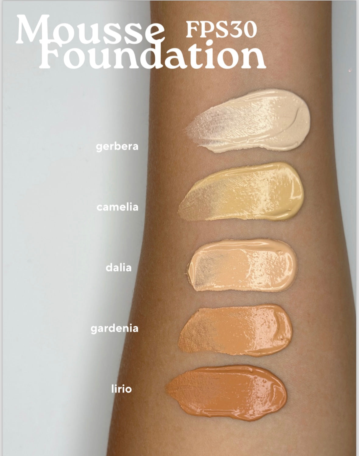 Mousse foundation
